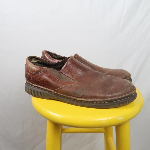 Dr. Martens Men's Orson Slip On Loafer Shoes Brown Leather 11 - Picture 4 of 7